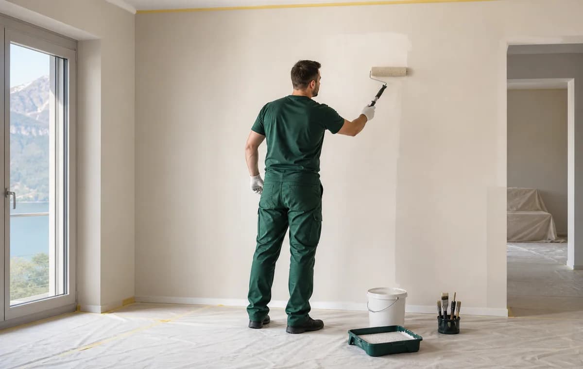 Travaux de peinture